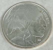 Buffalo/Indian Head .999 Fine Silver 1oz Round