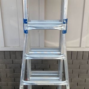 Werner MT-22IAAL 22 ft. Reach Aluminum 5-in-1 Pro Ladder with Built-in Leveling 