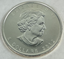 Canada Elizabeth II .999 Fine Silver 1oz Coin