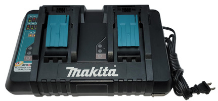 Makita DC18RD 18-Volt Li-Ion Dual Port Rapid Charger