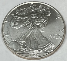1997 American Silver Eagle 1oz .999 Fine Silver