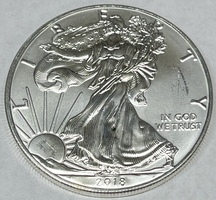 2018 American Silver Eagle 1oz .999 Fine Silver