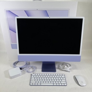 (2021) Apple 24" iMac w/Retina 4.5K Purple All-In-One 