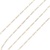 14K Yellow Gold 20 in. Figaro Necklace Chain 1.8g