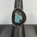 Sterling Silver Turquoise Ring Size 6.5