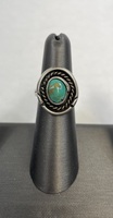  Sterling Silver Turquoise Ring Size 6