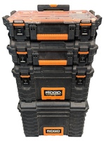 Rigid Pro Gear System Gen 2.0 Rolling Tool Box with 4 Removable Tool Boxes