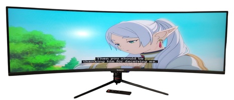 Westinghouse 49" Curved UltraWide QHD Gaming Monitor - Black