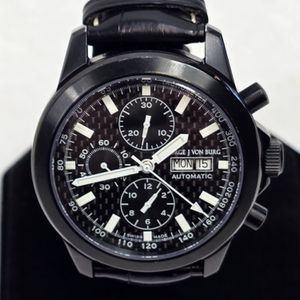 George J Von Burg Sport II BLBC Men's Watch