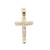 14k Yellow Gold Cross Pendant 3.5g