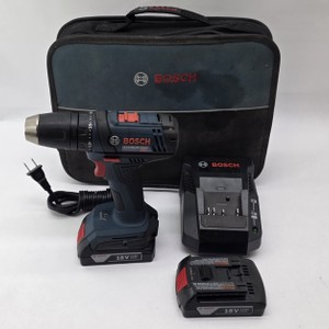 Bosch DDB181 18V Cordless Drill With 2 Batteries Charger & Carrying Case