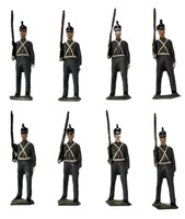 Vintage Lead Britains LTD WestPoint Military Academy Cadets With Moveable Arm 