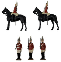Vintage Lead Britains LTD Life Guards Household Cavalry With Moveable Arm