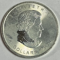 Canada Maple Leaf .9999 1oz Fine Silver