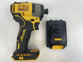 DeWalt DCF809 20V MAX Brushless 1/4" Impact Driver W/1.5Ah Battery