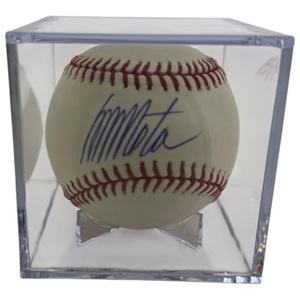 Manny Mota Signed Baseball