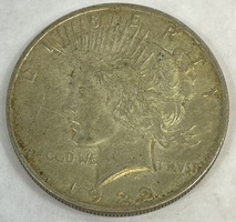1922 Silver Peace Dollar 90% Silver