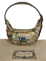 Gucci GG Supreme Monogram Water Flora Web Mini Ophidia