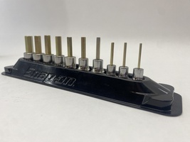 Snap-On 10pc Combination Standard Hex Bit Socket Set (2-10mm)