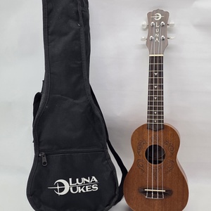 Luna Uke Honu Acoustic Ukulele With Original Soft Case