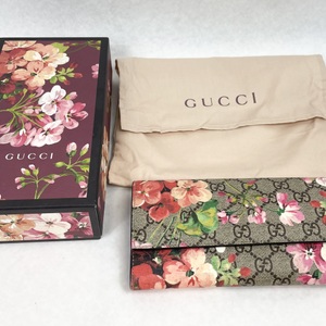 Gucci Pink Bloom Long Purse Wallet 404070