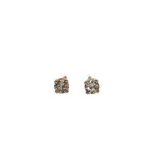 14K Yellow Gold 1/4CTW Diamond Stud Earrings 