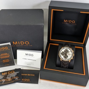 Mido Commander II Chronograph 42mm Automatic Watch - M016.414.36.031.59