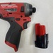 Milwaukee 2553-20 M12 FUEL 1/4" Hex Impact Driver W/2.0Ah Battery
