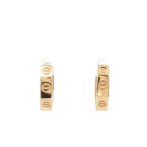14K Yellow Gold 5/8 in. Octagon Nailhead Earrings 2.8g