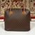 Celine Macadam Canvas Dome Bag Satchel Handbag Brown