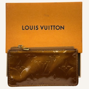 Louis Vuitton Copper Vernis Monogram Key Cles