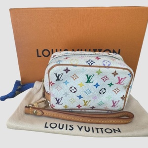 Louis Vuitton  Murakami Wapity Multicolor Trousse Pouch Wristlet