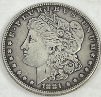 1881 Morgan Silver Dollar 90% Silver