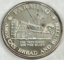 1oz .999 Fine Silver Round