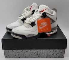 Men's Size 8 - Nike Air Jordan 4 Retro OG White Cement 2025 (FV5029-100)