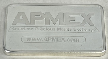 Apmex 10oz Bar .999 Fine Silver