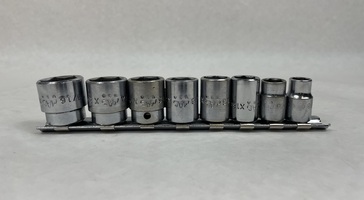 Mac Tools 8Pc SAE Shallow Socket Set 3/8" Drive 