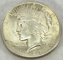 US 1921 Silver Peace Dollar 90% Silver Key Date