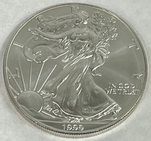 1999 American Silver Eagle .999 Fine Silver