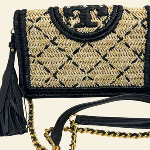 Tory Burch Raffia Crossbody 
