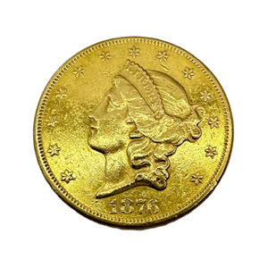 United States 1876 Liberty Head $20 Gold Coin