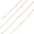14K Yellow Gold 20 in. Box Link Necklace 5.6g