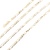 14K Yellow Gold 20 in. 2.5mm Figaro Link Chain 4.9g