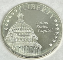 Liberty Silver 1oz .999 Fine Silver Round