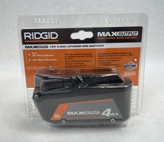 Ridgid 18V 4 Ah MAX Output Battery (R840040)