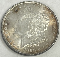 1883 Morgan Silver Dollar 90% Silver w/Nice Toning