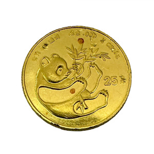 China 1984 1/4 oz. .999 Fine Gold Panda