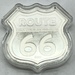 Route 66 1oz .999 Silver Bullion Kansas Rainbow Arch Bridge