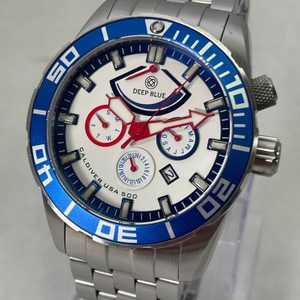 Deep Blue CalDiver USA 500 46mm Gent's Wristwatch