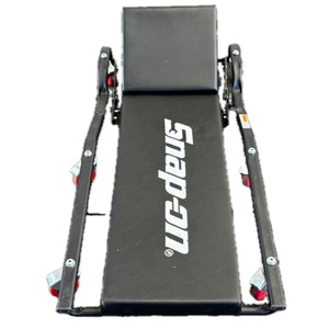 Snap On JCW67BL Flat-Oval Adjustable Creeper (Black)